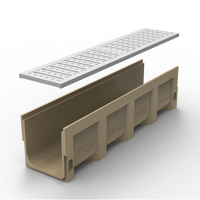 Slotted channel drain